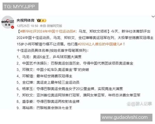 体育界最受欢迎运动员票选：中国选手占前三